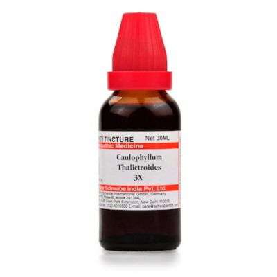 Buy Schwabe Homeopathy Caulophyllum thalictroides - 30 ml