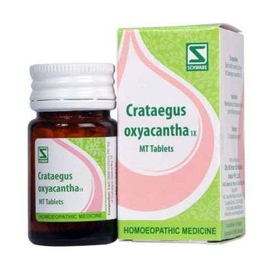 Buy Schwabe Homeopathy Crataegus oxyacantha - 1x