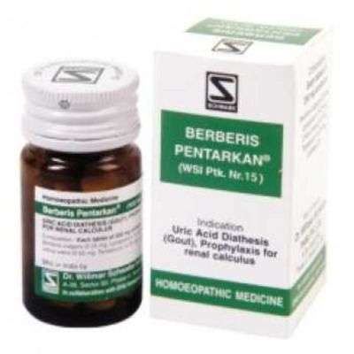 Schwabe Homeopathy German Range Berberis Pentarkan