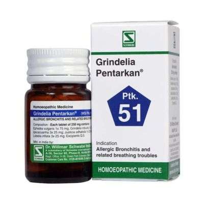 Schwabe Homeopathy Grindelia Pentarkan