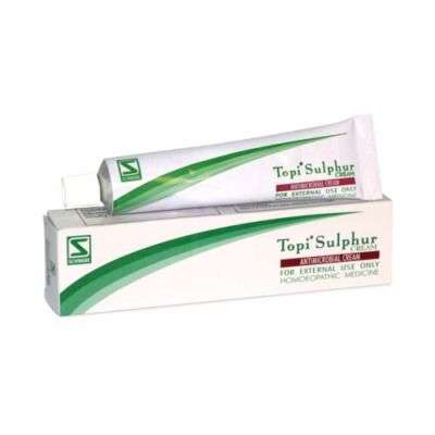 Buy Schwabe Homeopathy Topi Sulphur Cream