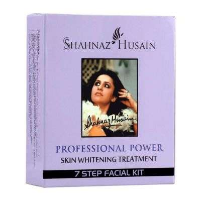 Shahnaz Husain Professional Power Skin Whitening Treatment 7 Steps Facial Kit