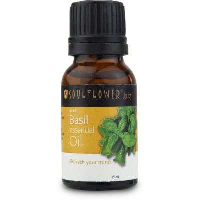 Soulflower Basil Essential Oil