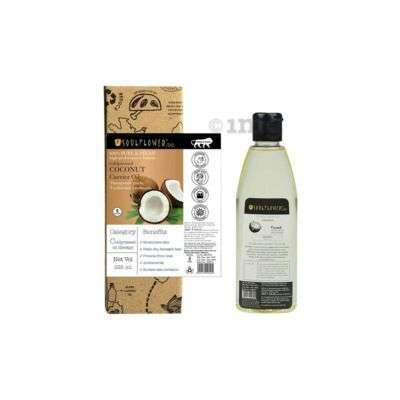 Soulflower Coldpressed Coconut Pure Natural Carrier Oil