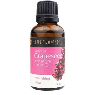 Soulflower Coldpressed Grapeseed Carrier Oil