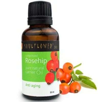 Soulflower Coldpressed Rosehip Carrier Oil