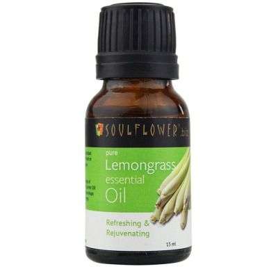 Soulflower Lemongrass Pure Aroma Essential Oil