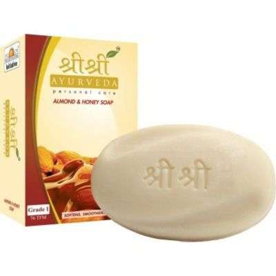 Buy Sri Sri Ayurveda Almond Honey Soap