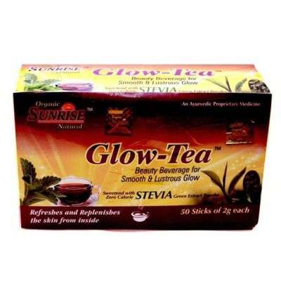 Sunrise Organic Glow Tea ( Stevia ) Formula of Ayurved