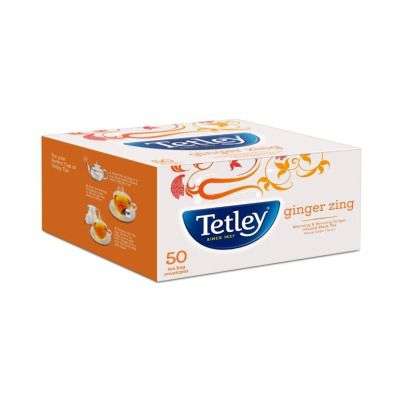 Buy Tetley Flavour Tea Bags Ginger
