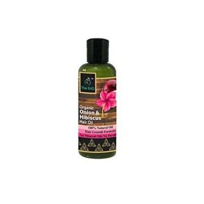 The EnQ Organic Onion and Hibiscus Hair Oil