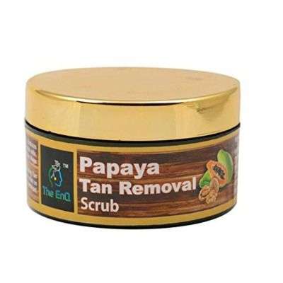 The EnQ Papaya Tan Removal Scrub