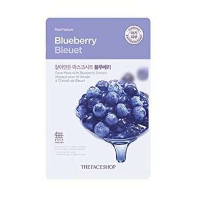 The Faceshop Real Nature Blueberry Face Mask