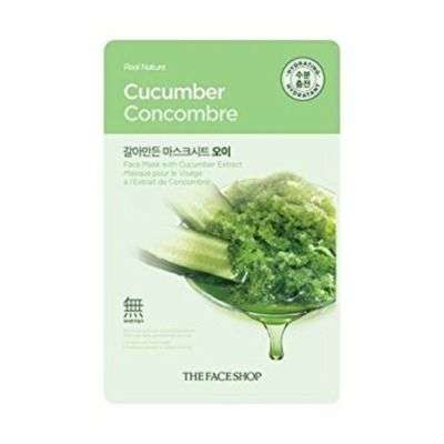 Buy The Faceshop Real Nature Cucumber Face Mask