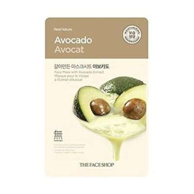 Buy The Faceshop Real Nature Face Mask, Avocado