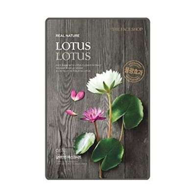 The Faceshop Real Nature Lotus Face Mask