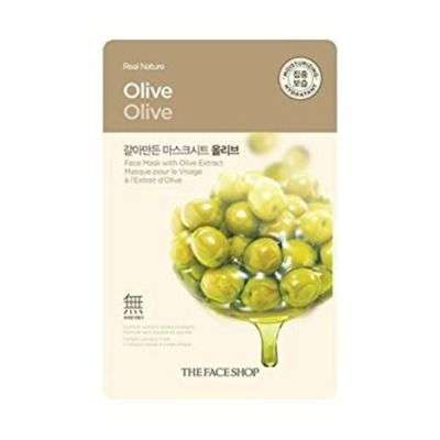 Buy The Faceshop Real Nature Olive Face Mask