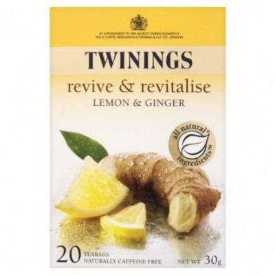 Twinings Lemon and Ginger Tea