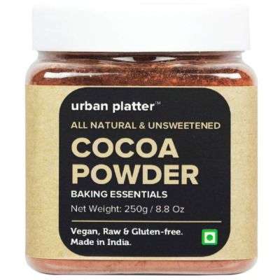 Buy Urban Platter Natural Non - Alkalized Cocoa Powder (Light Brown Colour)