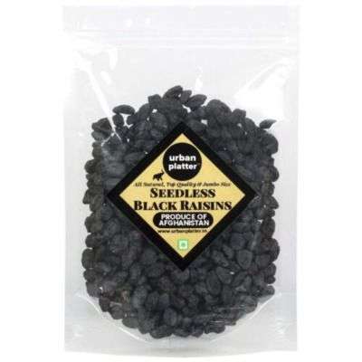 Urban Platter Seedless Black Afghan Raisins