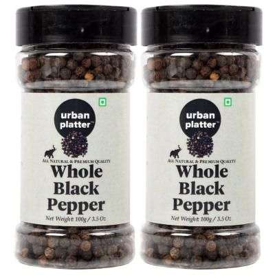 Urban Platter Whole Black Pepper Corns (Kali Mirch)