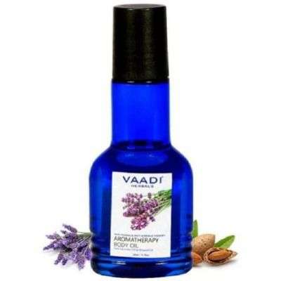 Vaadi Herbals Aromatherapy Body Oil - Lavender and Almond Oil