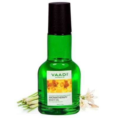 Vaadi Herbals Aromatherapy Body Oil - Lemongrass and Lily Oil