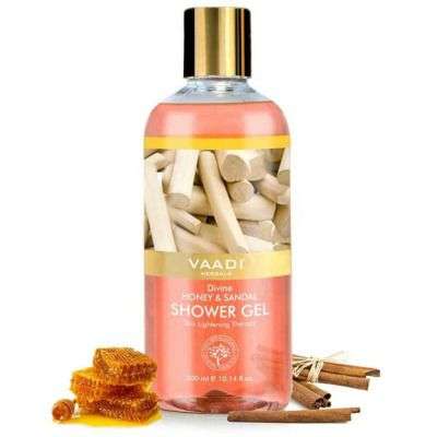 Vaadi Herbals Divine Honey and Sandal Shower Gel