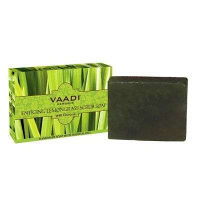 Vaadi Herbals Enticing Lemongrass Scrub Soap