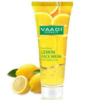 Vaadi Herbals Honey Lemon Face Wash with Jojoba Beads