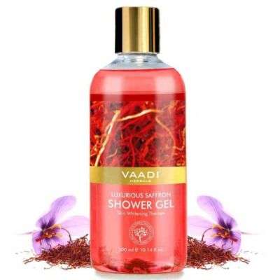 Vaadi Herbals Luxurious Saffron Shower Gel