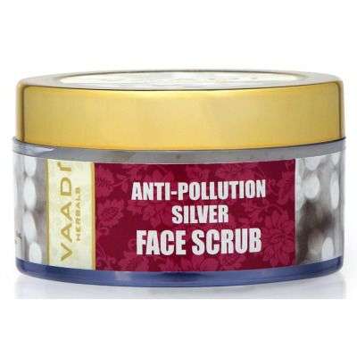 Vaadi Herbals Silver Face Scrub Pure Silver Dust and Fenugreek
