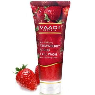 Buy Vaadi Herbals Strawberry Scrub Face Wash 
