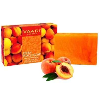 Vaadi Herbals Super Value Perky Peach Soap with Almond Oil