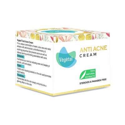 Vegetal Anti - acne Cream