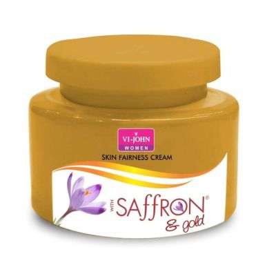 VI-John Women's Skin Fairness Cream with Saffron and Gold
