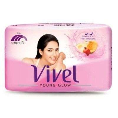 Vivel Soap Satin Soft with Vitamin E plus Aloe Vera
