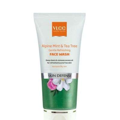 Buy VLCC Alpine Mint and Tea Tree Gentle Refreshing Face Wash