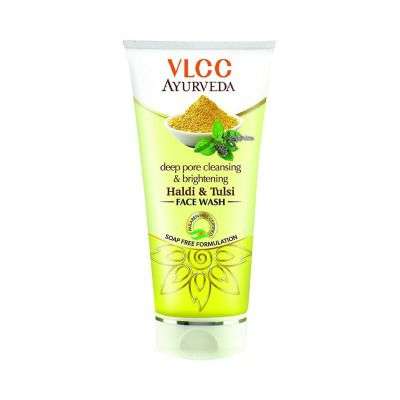 VLCC Ayurveda Deep Pore Cleansing and Brightening Haldi and Tulsi Face Wash