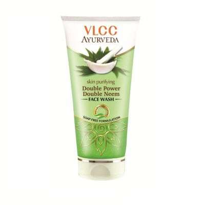 Buy VLCC Ayurveda Skin Purifying Double Power Double Neem Face Wash