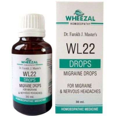 Wheezal WL - 22 Migraine Drops