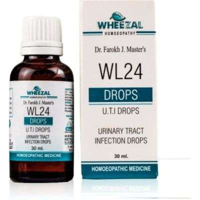 Wheezal WL - 24 UTI Drops