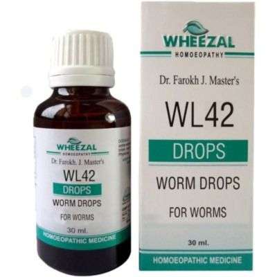 Buy Wheezal WL - 42 Worms Drops