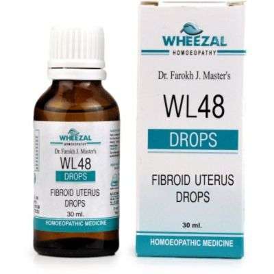 Wheezal WL - 48 Fibroid Uterus Drops