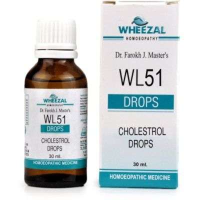 Wheezal WL - 51 Cholestrol Drops