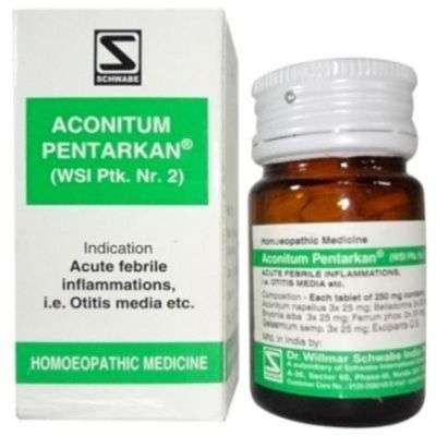 Willmar Schwabe India Aconitum Pentarkan