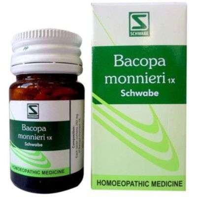 Willmar Schwabe India Bacopa Monnieri 1X Tablets (Brahmi)