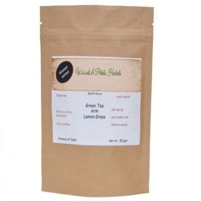 Buy Woods and Petals Darjeeling Green Tea With Lemongrass