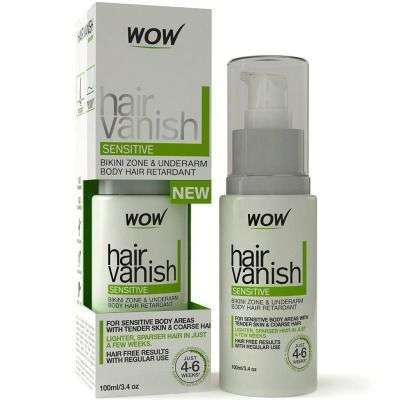 Wow Hair Vanish Sensitive Bikni Zone & Underaram Body Hair Retardant