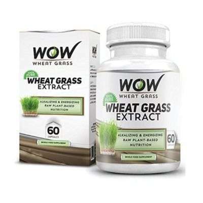 Wow Wheat Grass Capsules